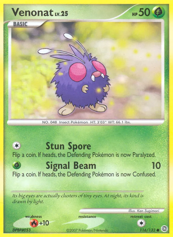 Venonat · Secret Wonders 116/132