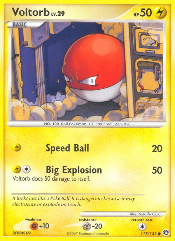 Voltorb · Secret Wonders 117/132