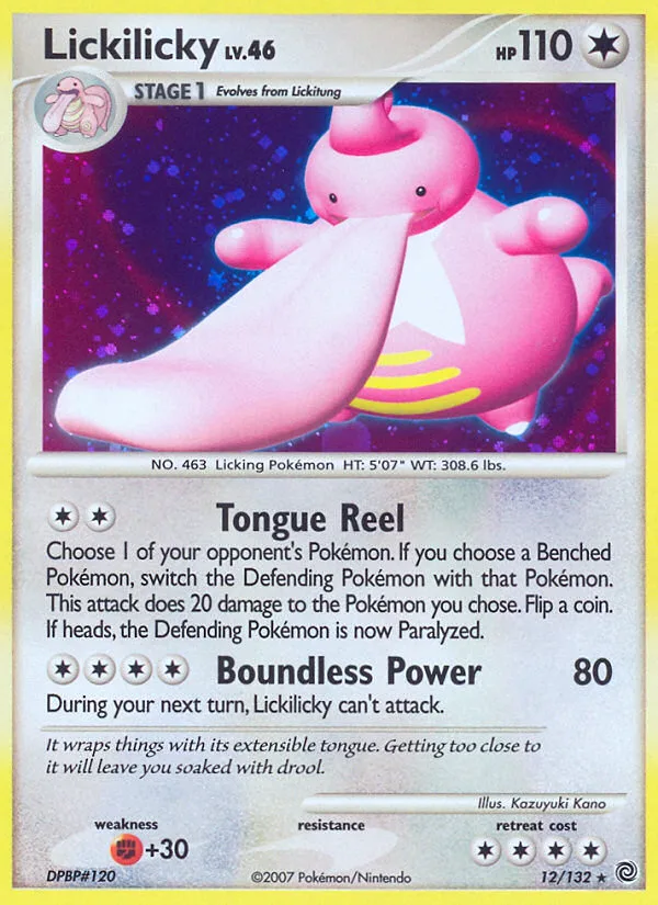 Lickilicky · Secret Wonders 12/132