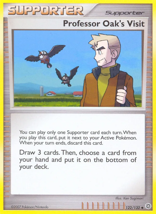 Professor Oak's Visit · Secret Wonders 122/132