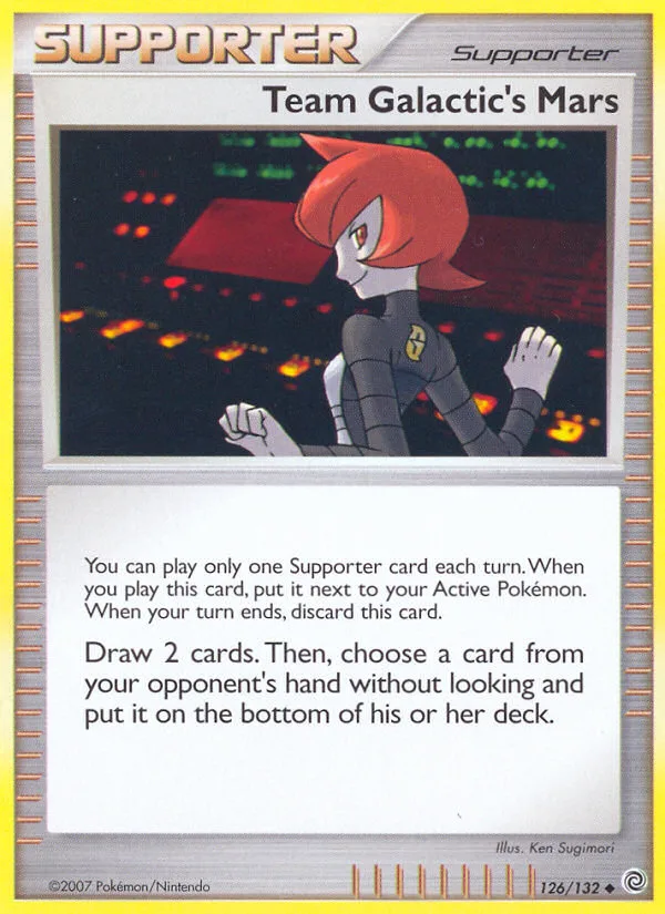 Team Galactic's Mars · Secret Wonders 126/132