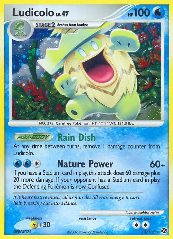 Ludicolo · Secret Wonders 13/132