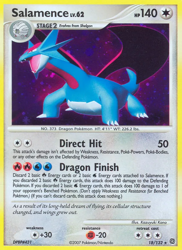 Salamence · Secret Wonders 18/132