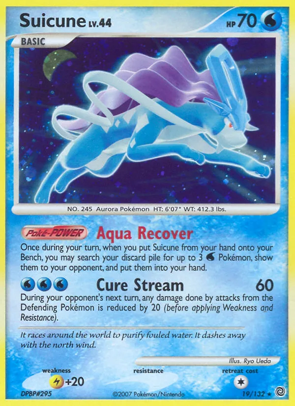 Suicune · Secret Wonders 19/132