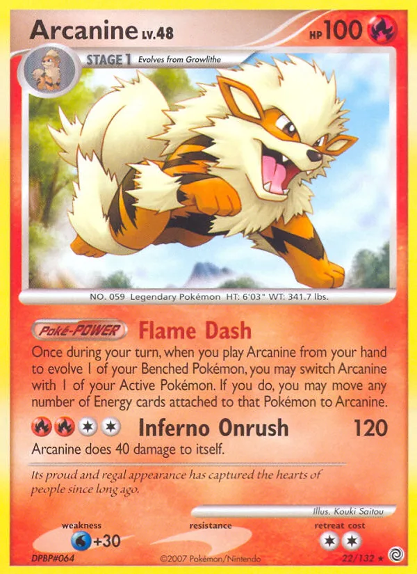 Arcanine · Secret Wonders 22/132