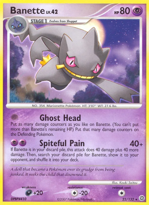 Banette · Secret Wonders 23/132