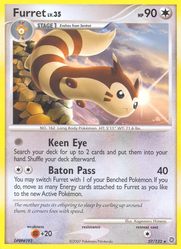 Furret · Secret Wonders 27/132