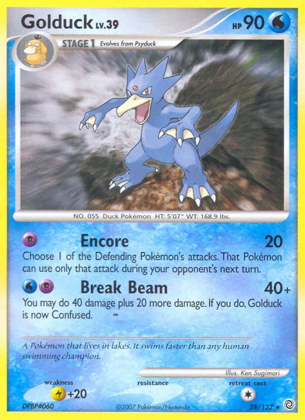 Golduck · Secret Wonders 28/132