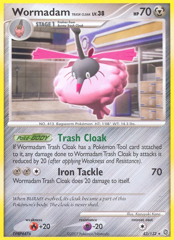 Wormadam Trash Cloak · Secret Wonders 43/132