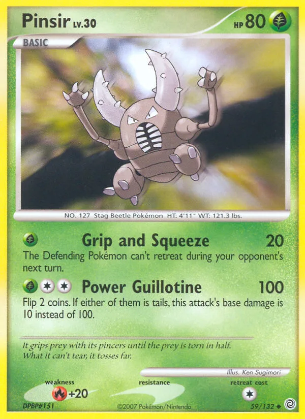 Pinsir · Secret Wonders 59/132