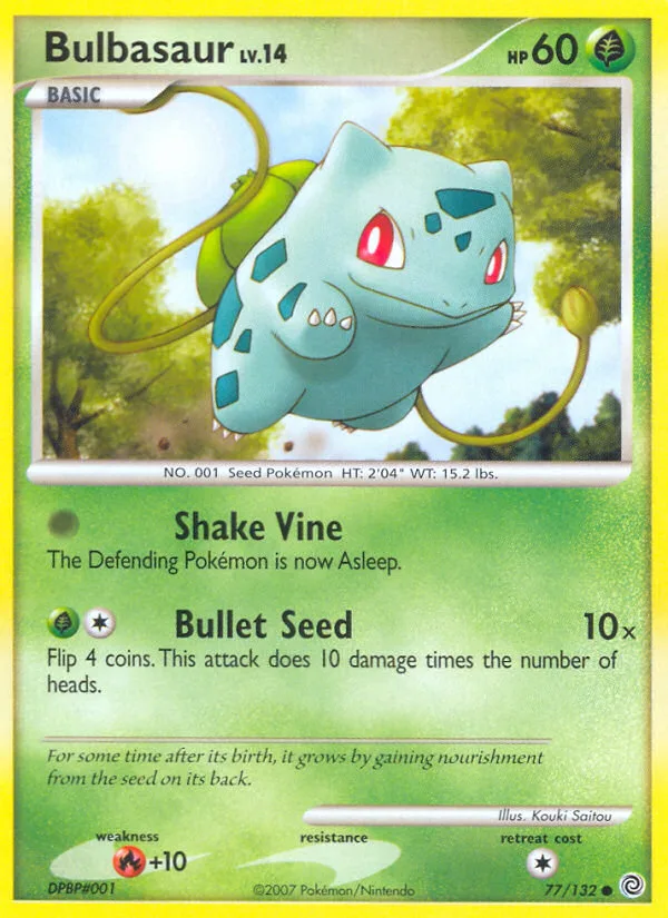 Bulbasaur · Secret Wonders 77/132
