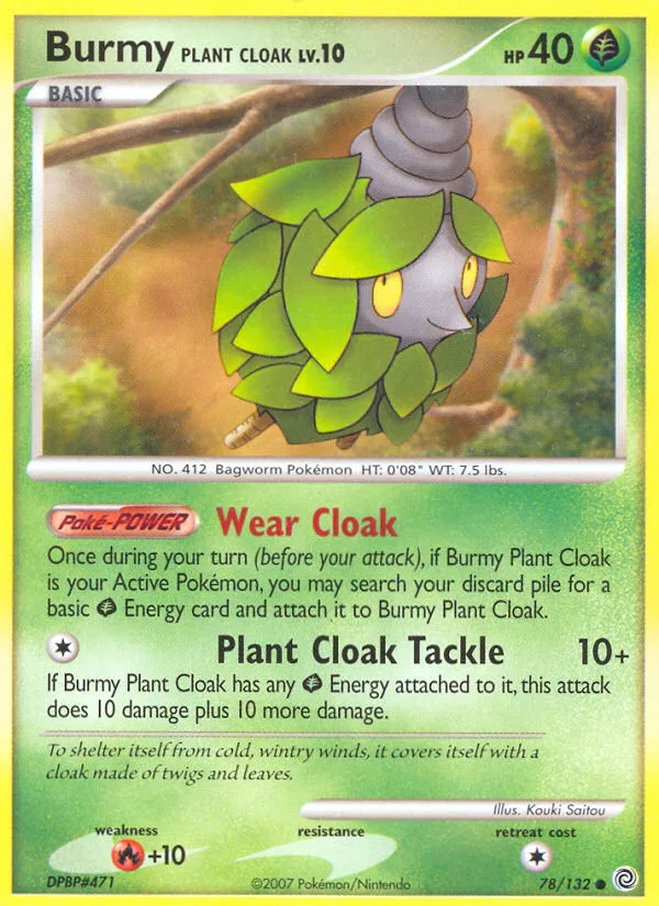 Burmy Plant Cloak · Secret Wonders 78/132