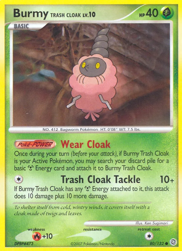 Burmy Trash Cloak · Secret Wonders 80/132