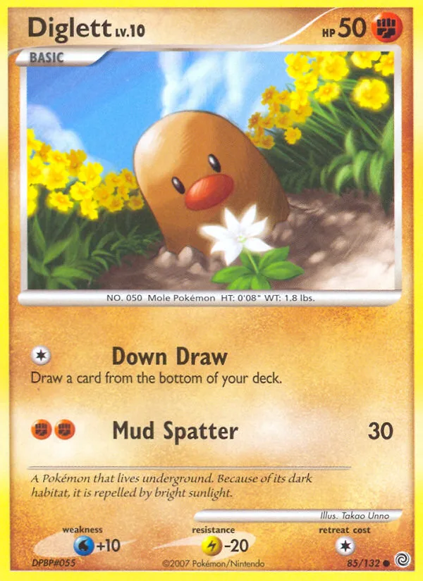 Diglett · Secret Wonders 85/132
