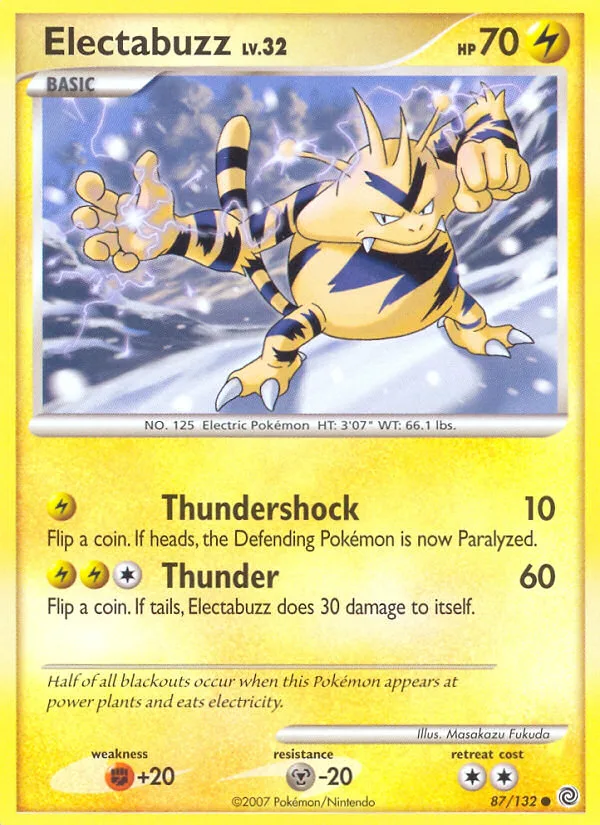 Electabuzz · Secret Wonders 87/132