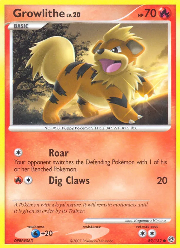 Growlithe · Secret Wonders 89/132