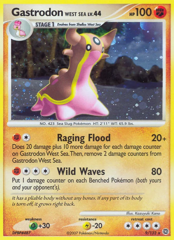 Gastrodon West Sea · Secret Wonders 9/132