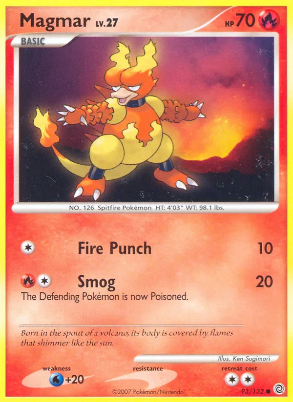 Magmar · Secret Wonders 93/132