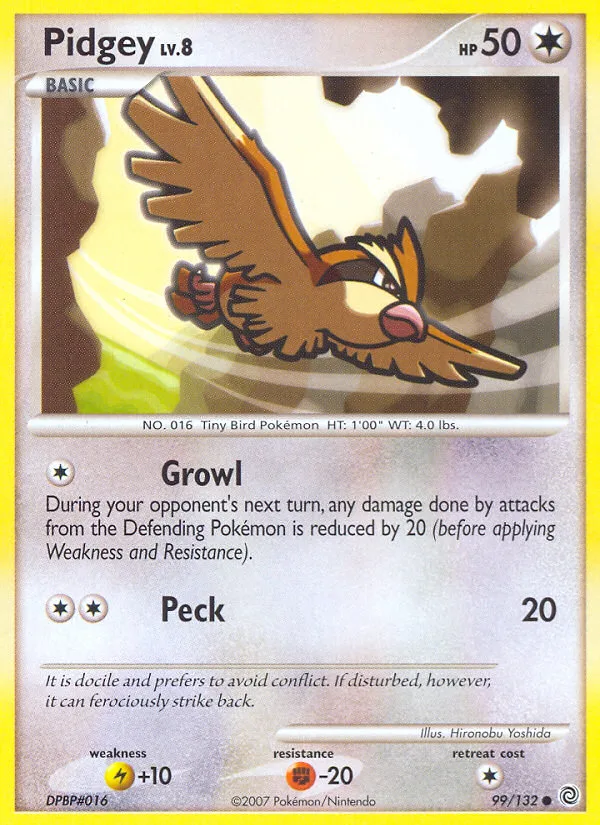 Pidgey · Secret Wonders 99/132