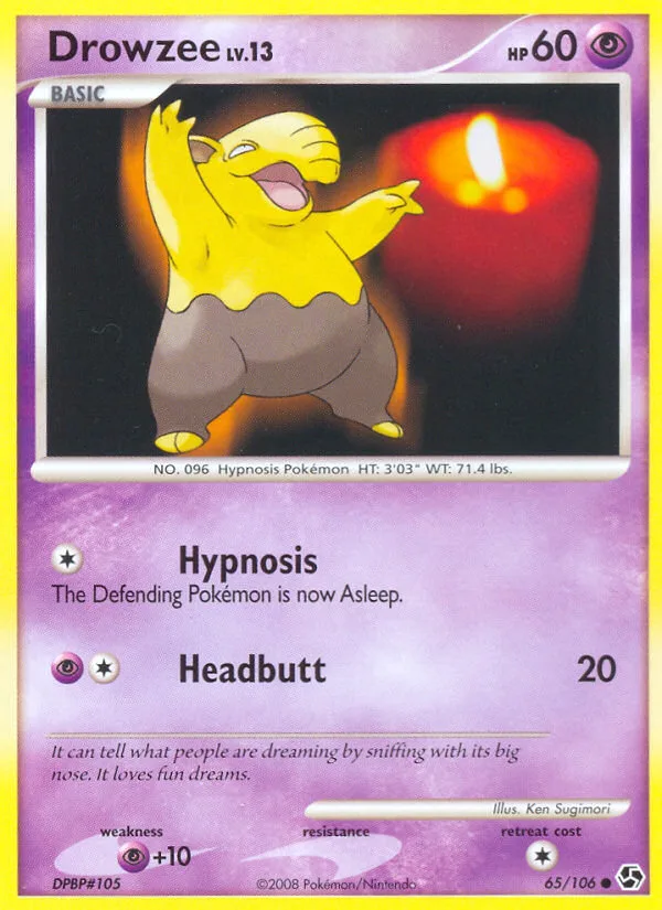 Drowzee · Great Encounters 65/106