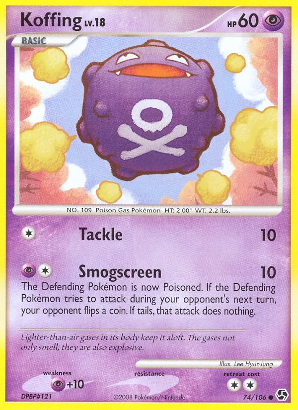 Koffing · Great Encounters 74/106