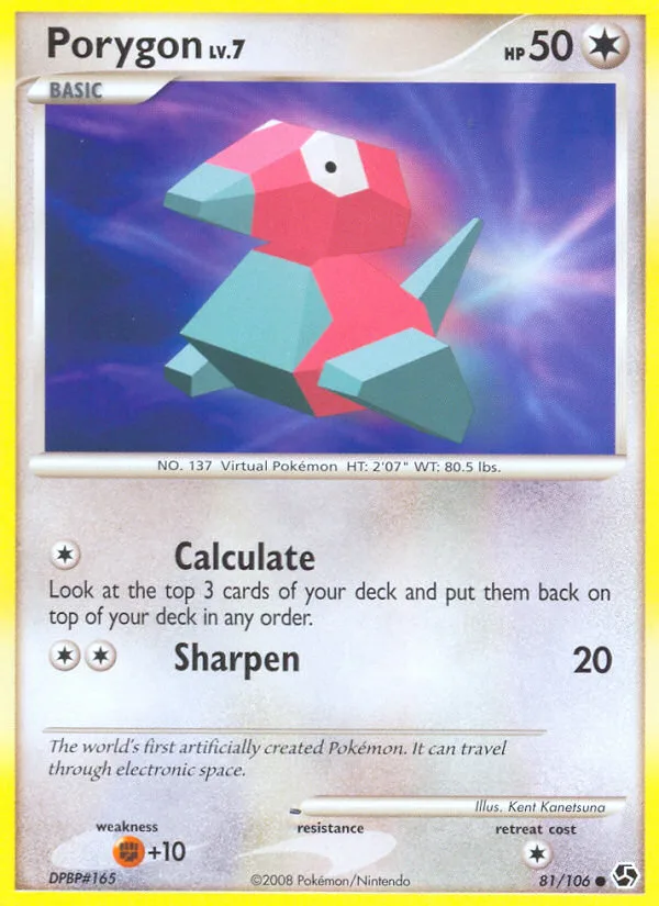 Porygon · Great Encounters 81/106