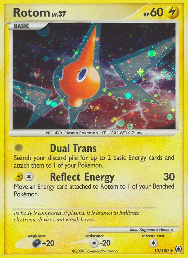 Rotom · Majestic Dawn 13/100