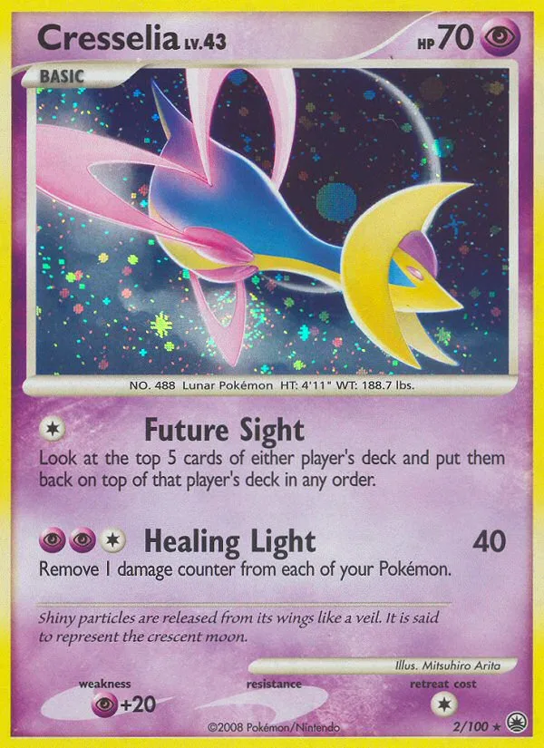 Cresselia · Majestic Dawn 2/100