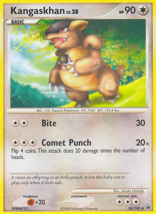 Kangaskhan · Majestic Dawn 38/100