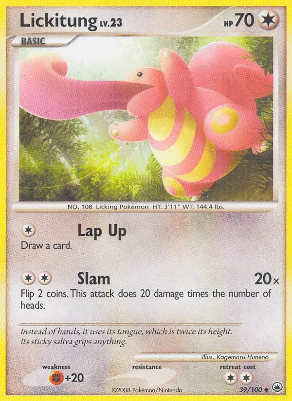 Lickitung · Majestic Dawn 39/100