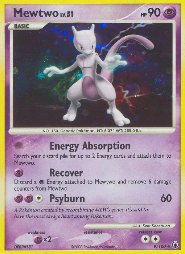 Mewtwo · Majestic Dawn 9/100