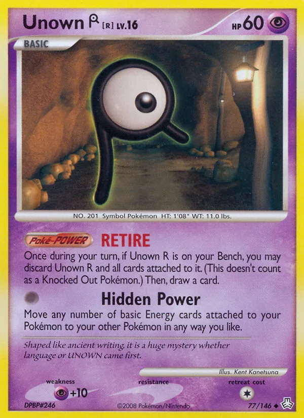Unown R · Legends Awakened 77/146