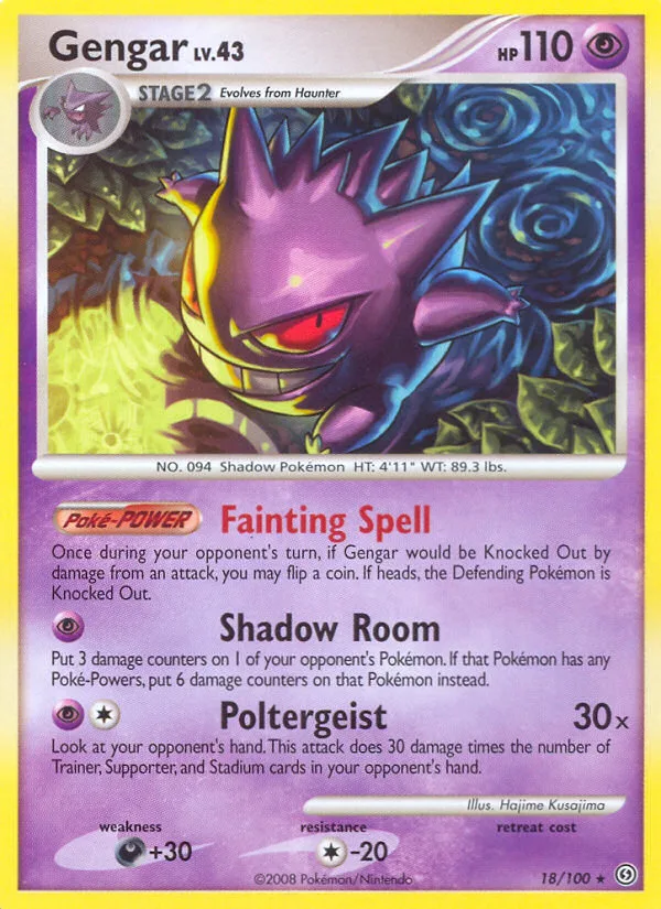 Gengar · Stormfront 18/100