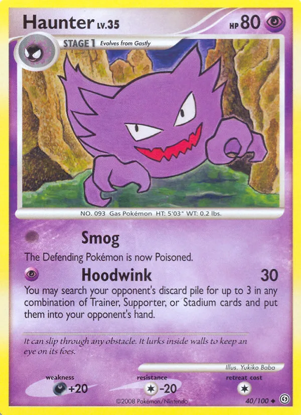 Haunter · Stormfront 40/100
