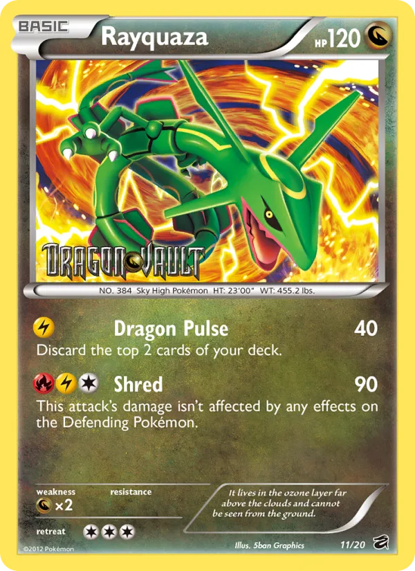 Rayquaza · Dragon Vault 11/20