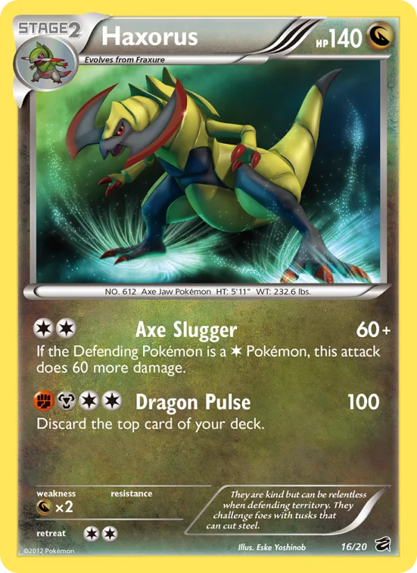 Haxorus · Dragon Vault 16/20