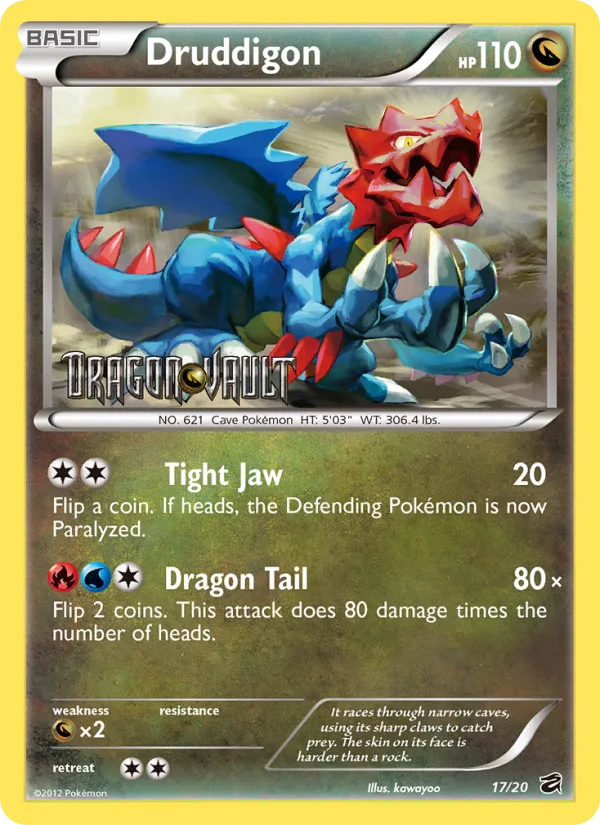Druddigon · Dragon Vault 17/20
