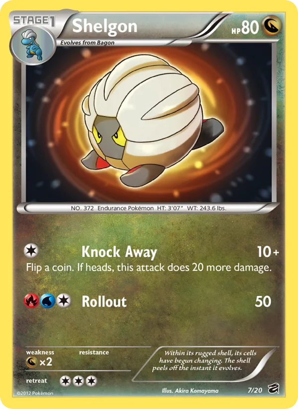 Shelgon · Dragon Vault 7/20
