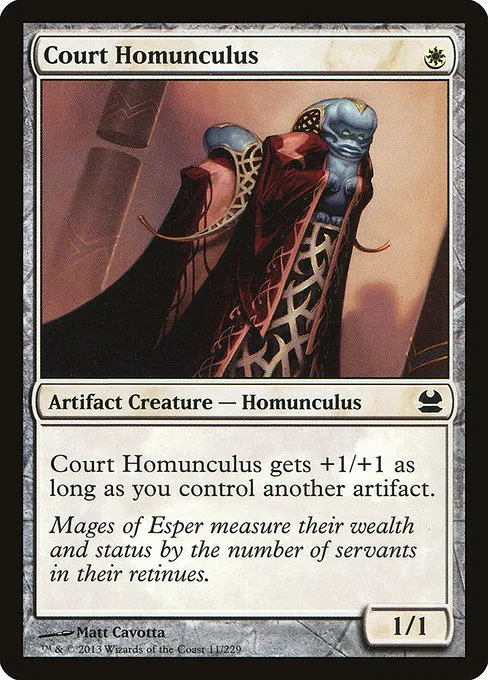 Court Homunculus · Modern Masters 11/229