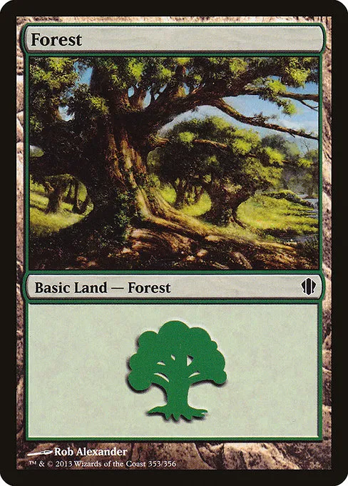 Forest · Commander 2013 353/356