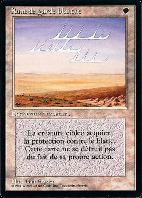 White Ward · Foreign Black Border 45/307