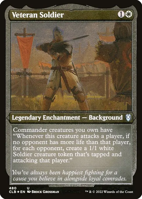 Veteran Soldier · Commander Legends: Battle for Baldur's Gate 480/936