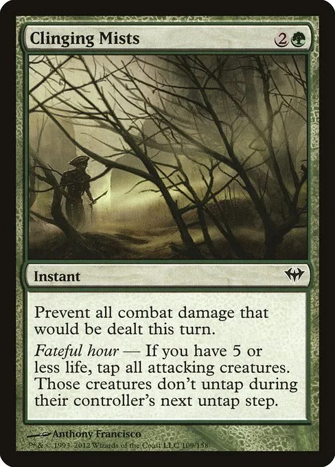 Clinging Mists · Dark Ascension 109/158