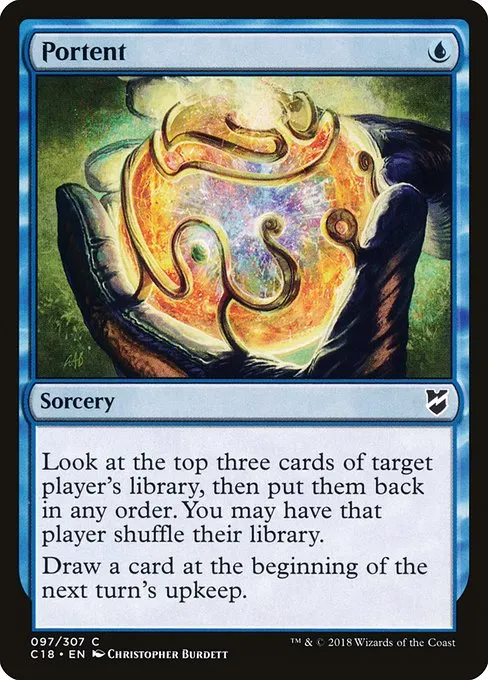 Portent · Commander 2018 97/307
