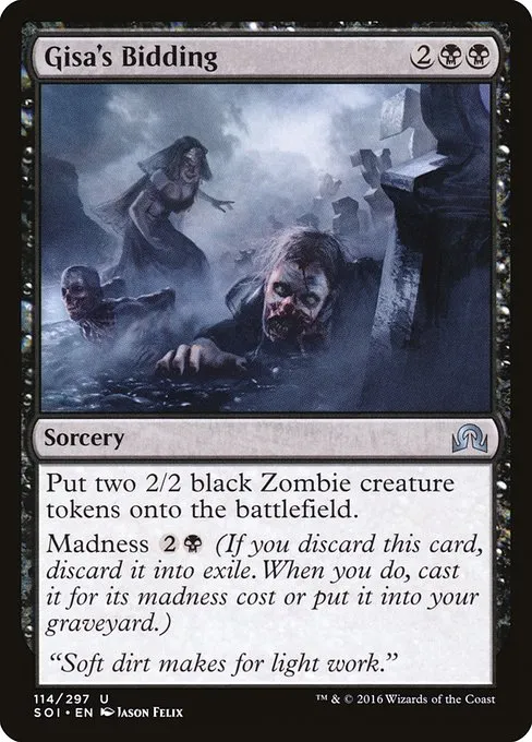 Gisa's Bidding · Shadows over Innistrad 114/302