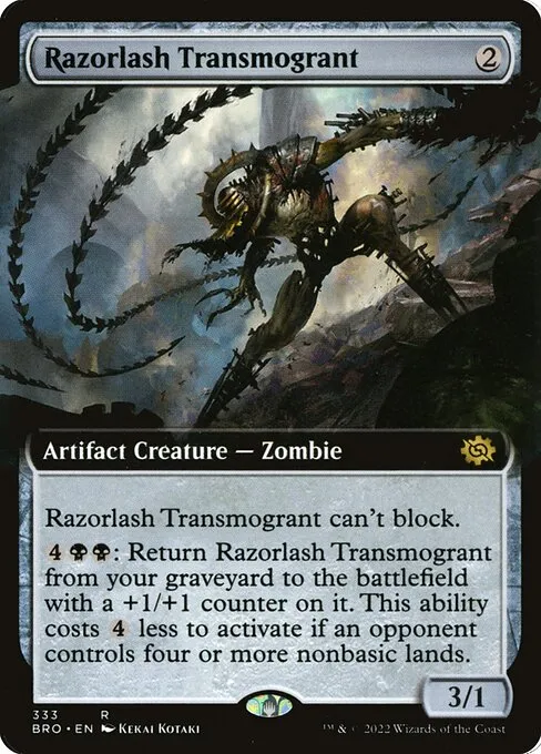 Razorlash Transmogrant · The Brothers' War 333/399