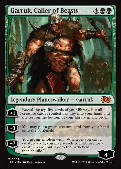 Garruk, Caller of Beasts · Foundations Jumpstart 659/779