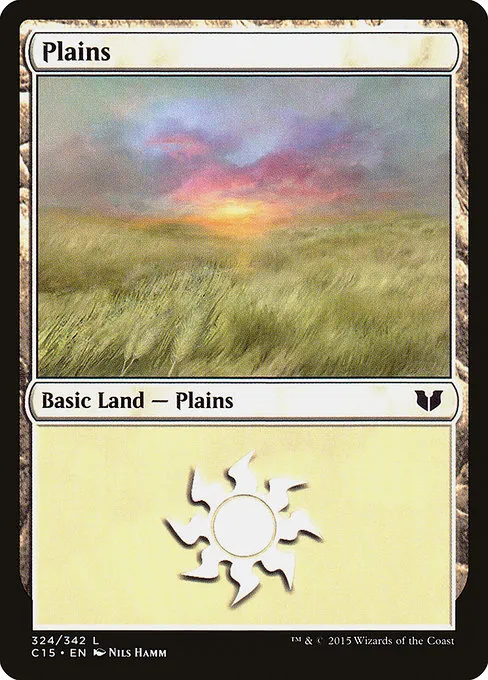 Plains · Commander 2015 324/342