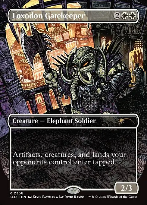 Loxodon Gatekeeper · Secret Lair Drop 2358/2547