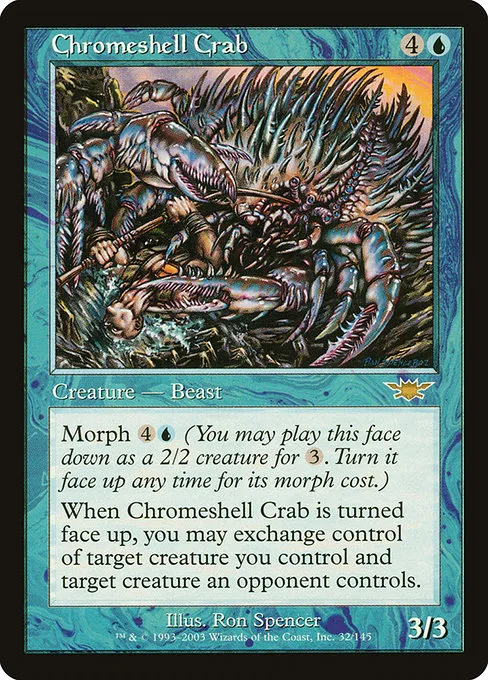 Chromeshell Crab · Legions 32/145